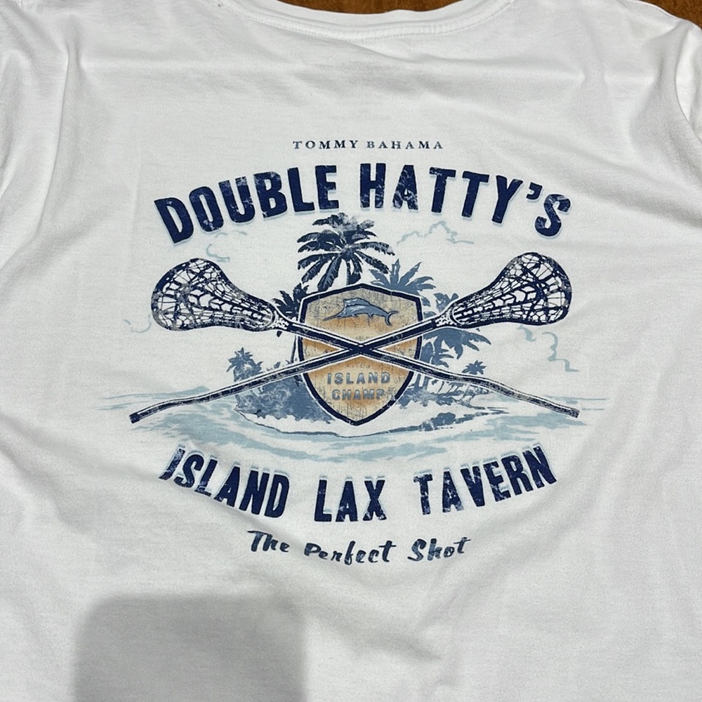 Tommy Bahama lacrosse shirt